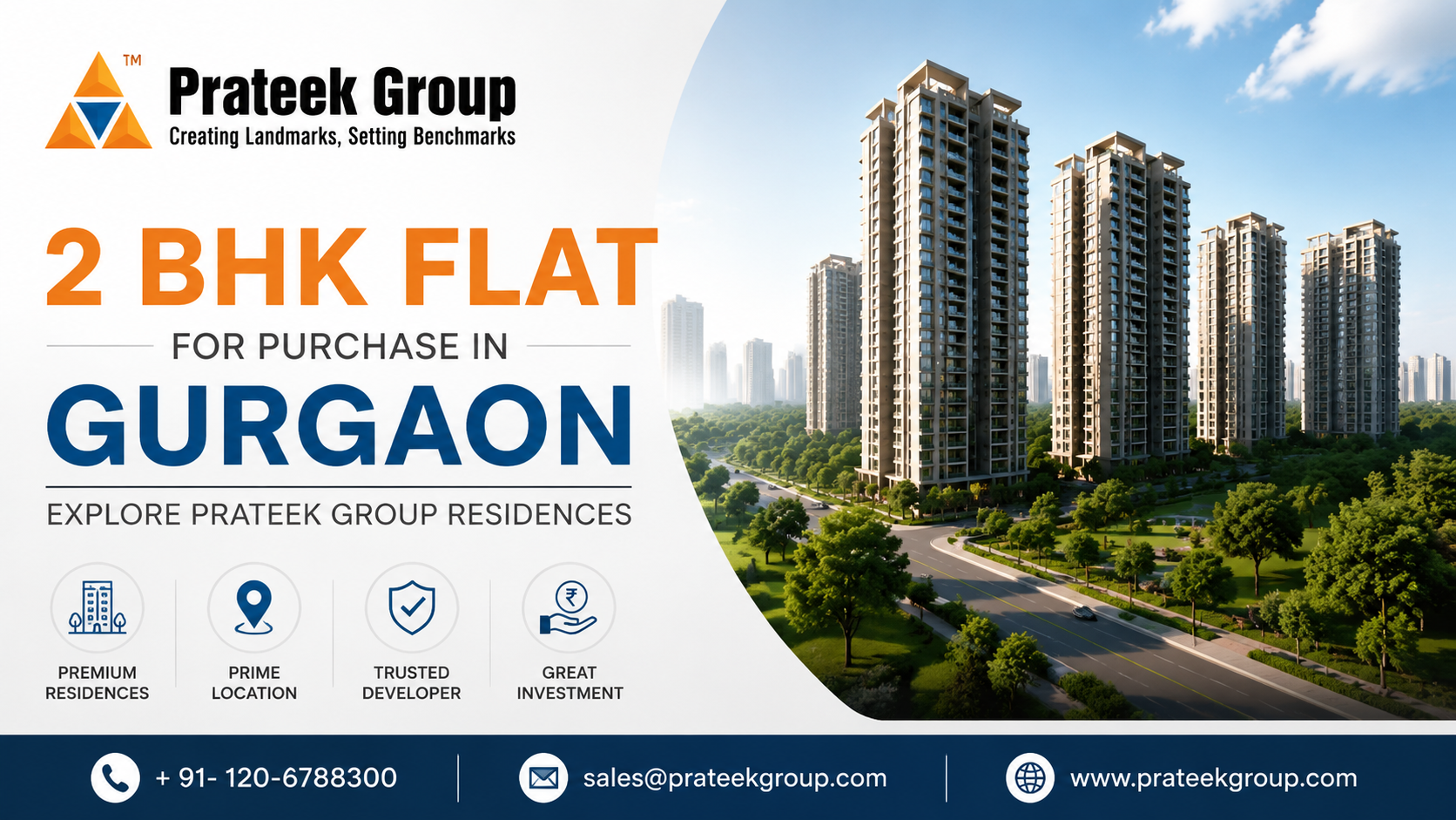 2 BHK Flat for Purchase in Gurgaon