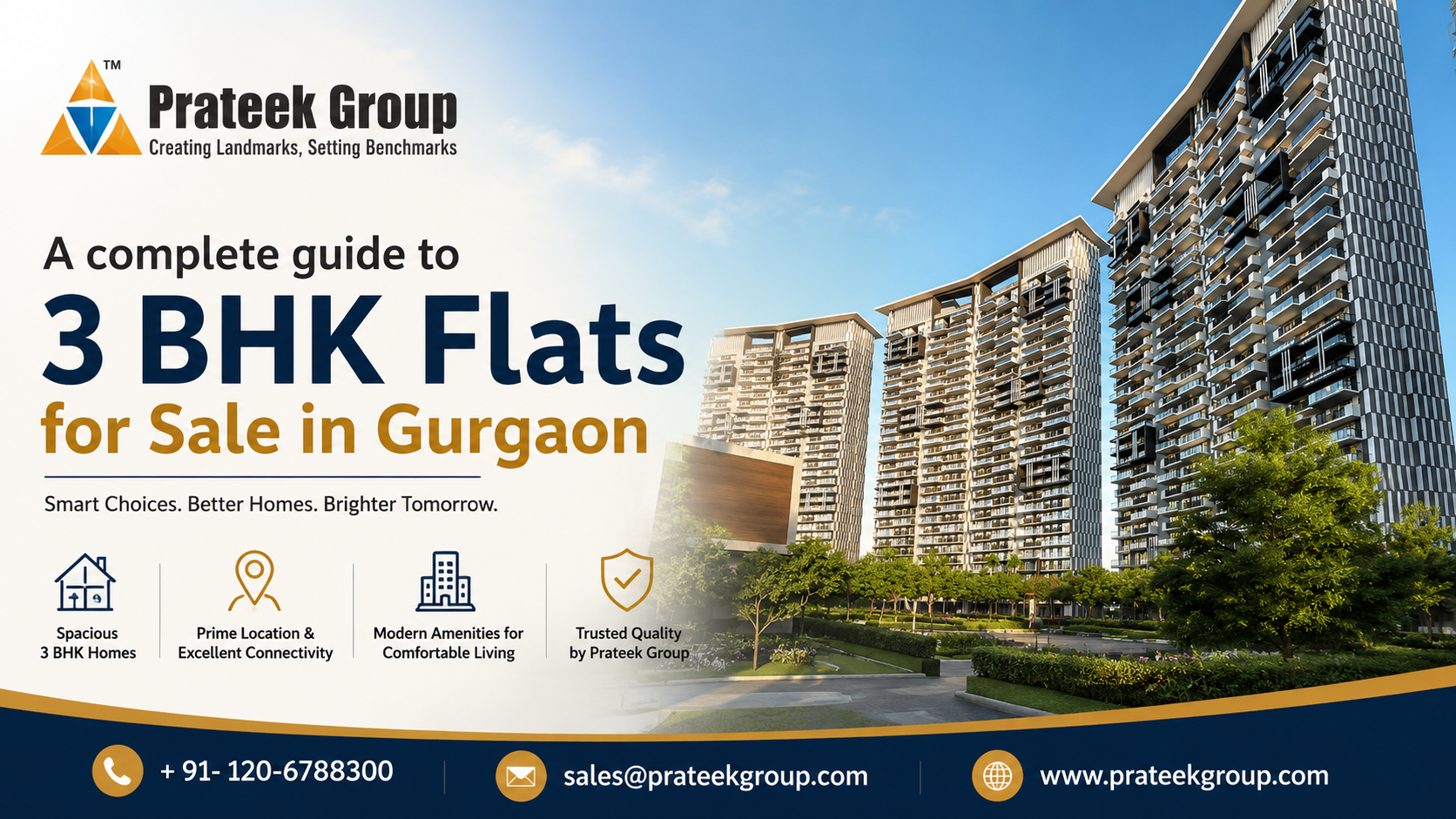  3 BHK Flats for Sale in Gurgaon