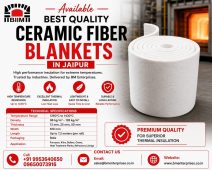 Available best quality ceramic fiber blankets in Jaipur