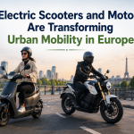 How Electric Scooters and Motorcycles Are Transforming Urban Mobility in Europe