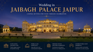 Wedding in Jaibagh Palace Jaipur