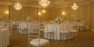 black chiavari chairs wedding