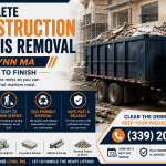 Complete Construction Debris Removal in Lynn MA from Start to Finish