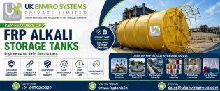 FRP Alkali Storage Tanks