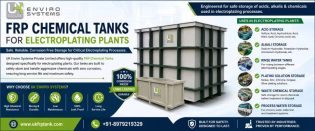 FRP Electroplating Tanks