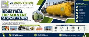 FRP Solvent Storage Tanks
